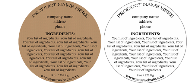 Quick Easy And Affordable Ingredient Labels For Your Bath Body And 